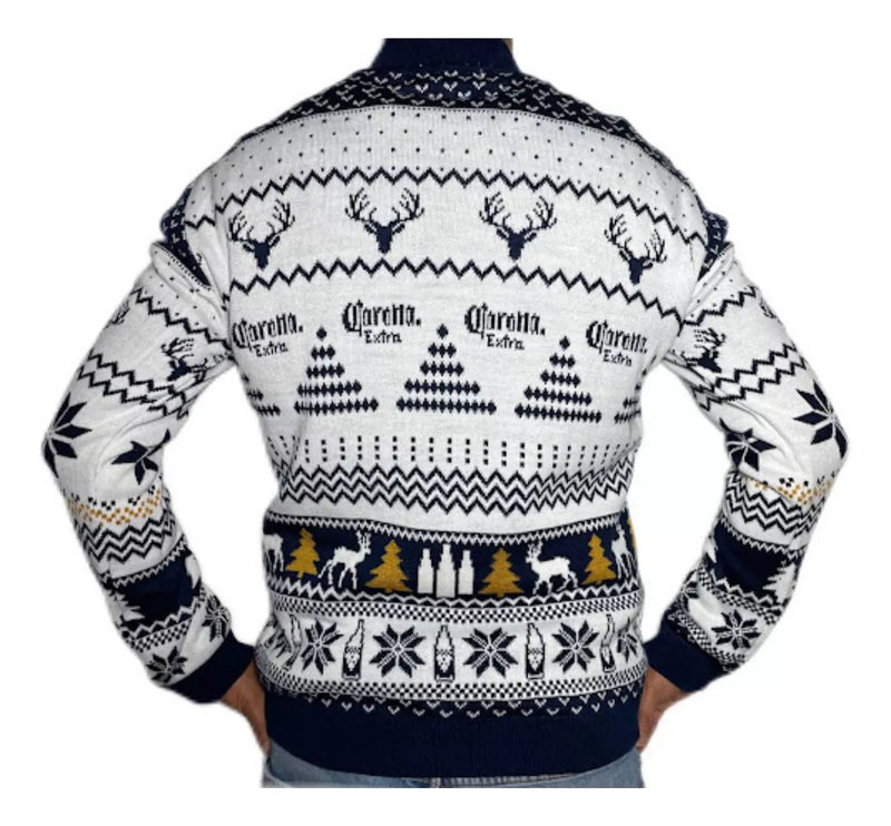 Sueter Navideño Cervezas Corona  Ugly Sweater Unitalla