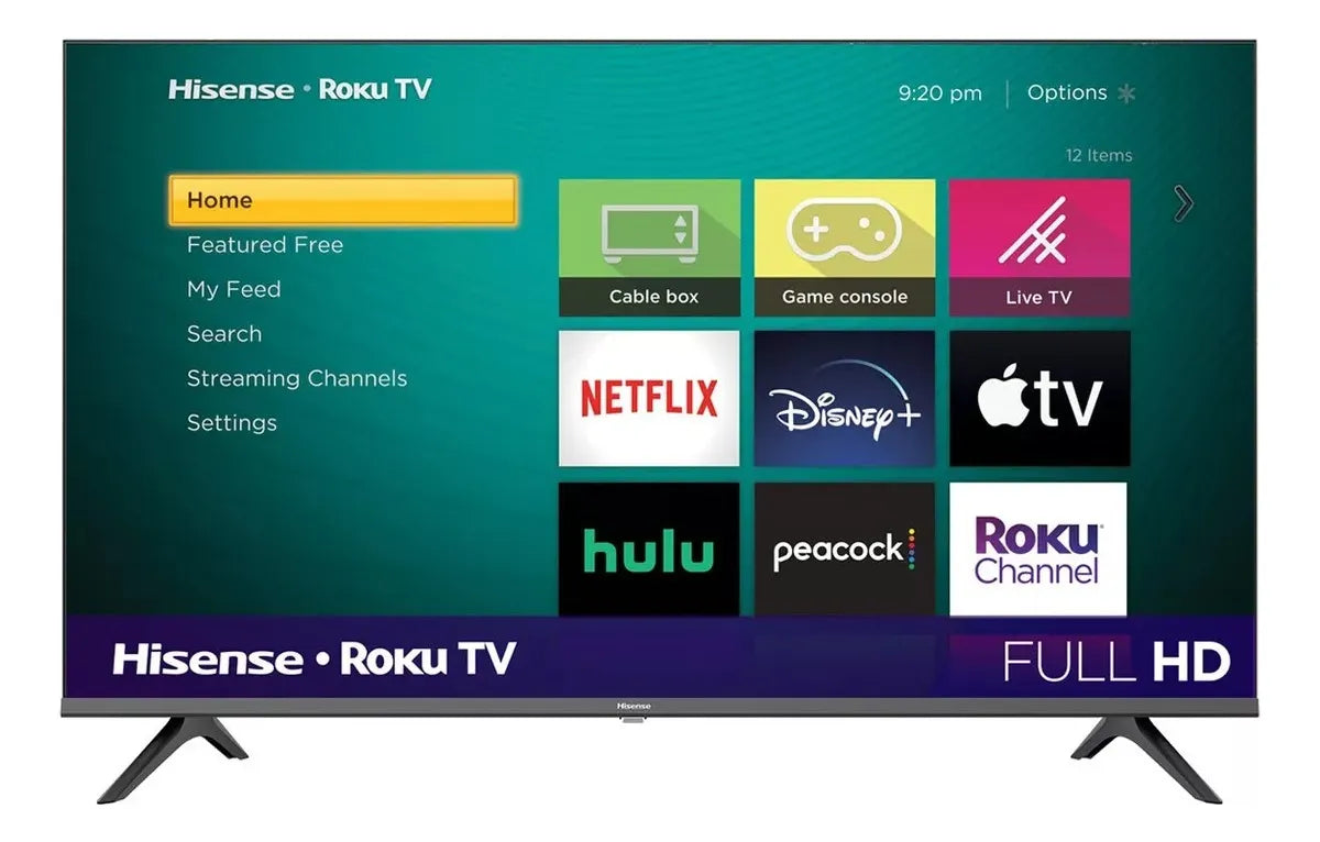Pantalla 43 Pulgadas Hisense 43H4030F3 RokuTV Full HD