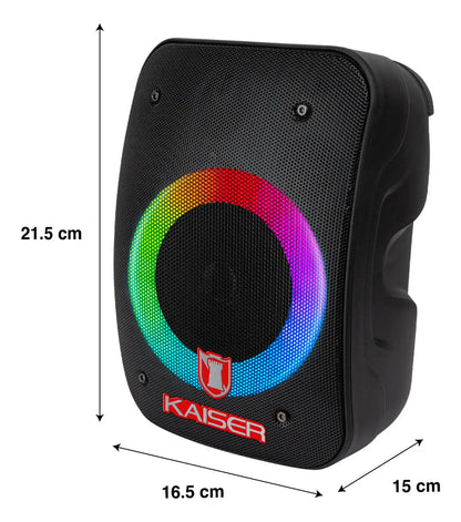 Bocina 4 Pulgadas Kaiser KSW5004 Bluetooth USB Radio FM