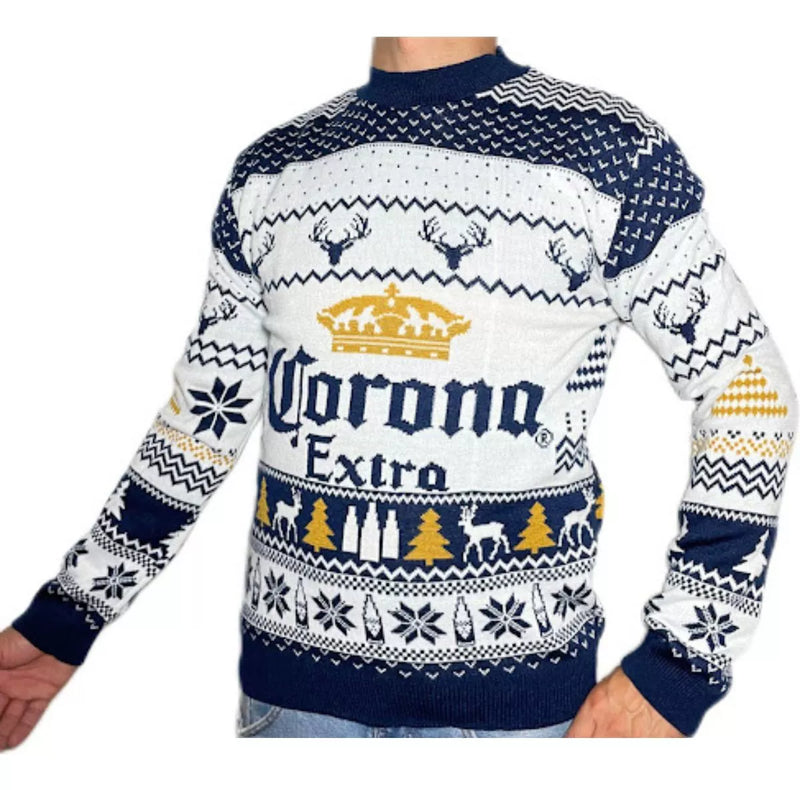 Sueter Navideño Cervezas Corona  Ugly Sweater Unitalla