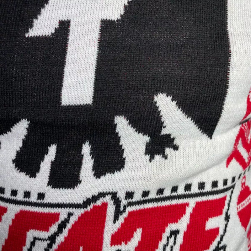 Sueter Navideño Cerveza Tecate orginal Ugly Sweater Rojo con Blanco