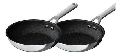 Set de 2 sartenes Ninja 8" Apto para horno de 500°F, apto para lavavajillas, libre de PFOA, cadmio y sin plomo, estufa e inducción C60020