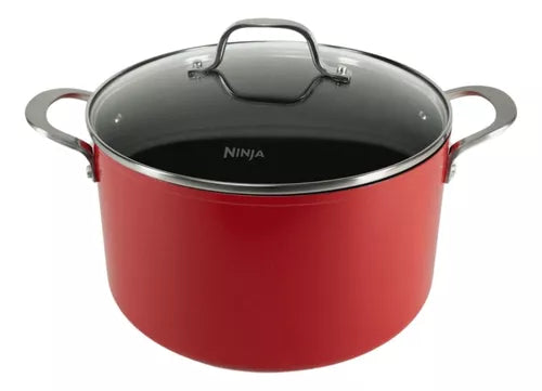 Bateria de Cocina NeverStick Ninja Premium C19800RD 11 Piezas Roja