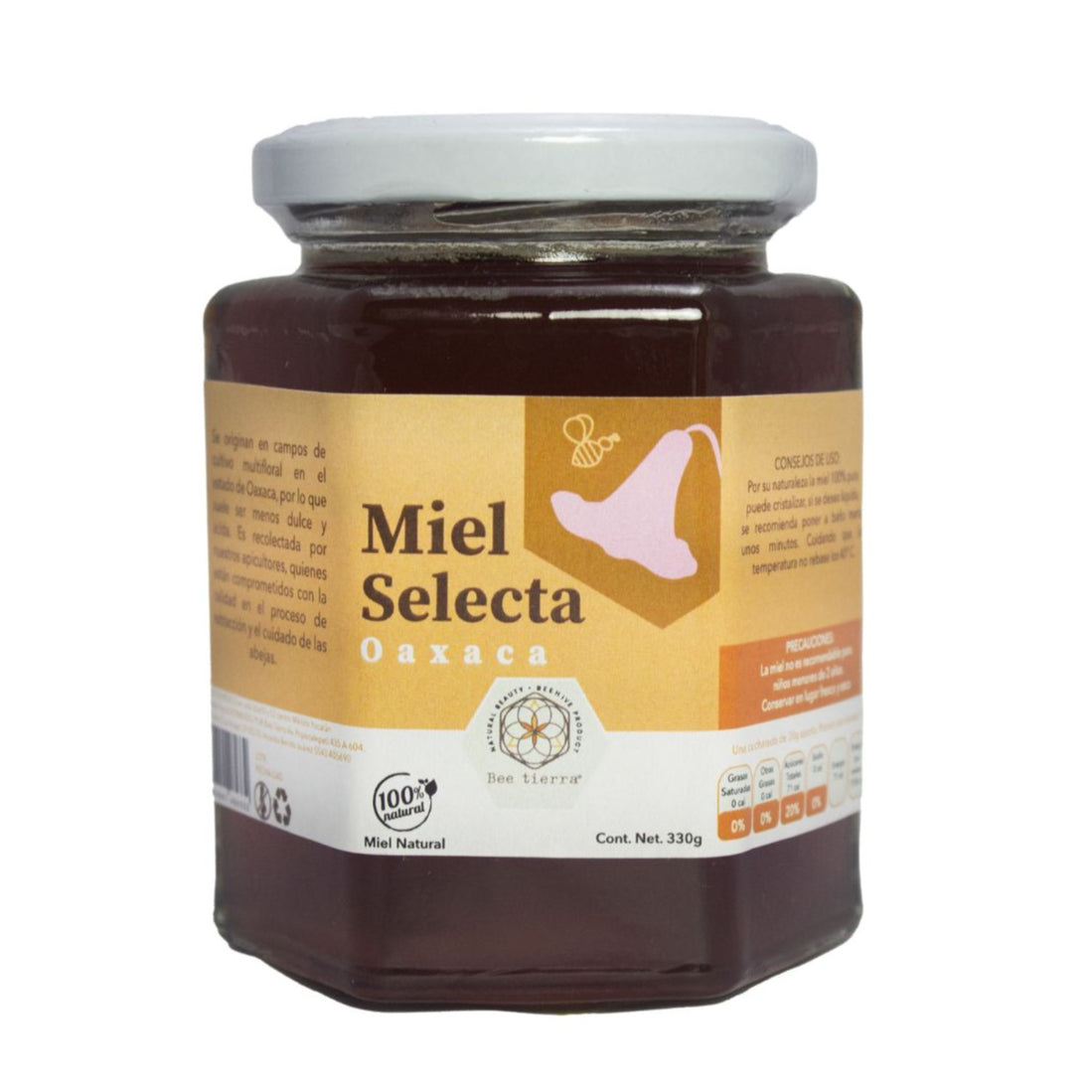 Miel Selecta Oaxaca - BEE TIERRA - 330g