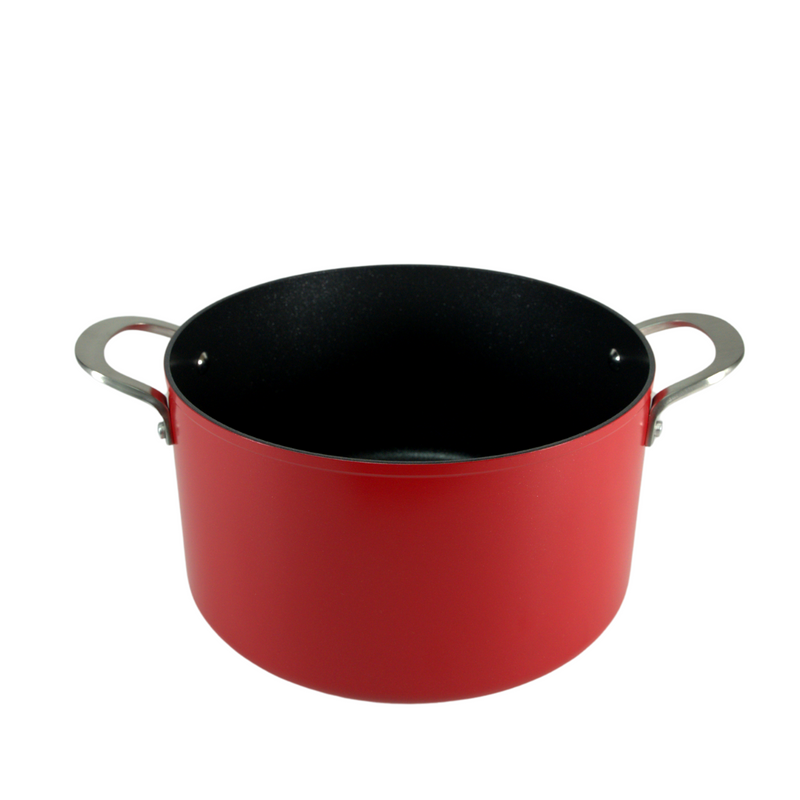 Bateria de Cocina NeverStick Ninja Premium C18000RD 9 Piezas Roja