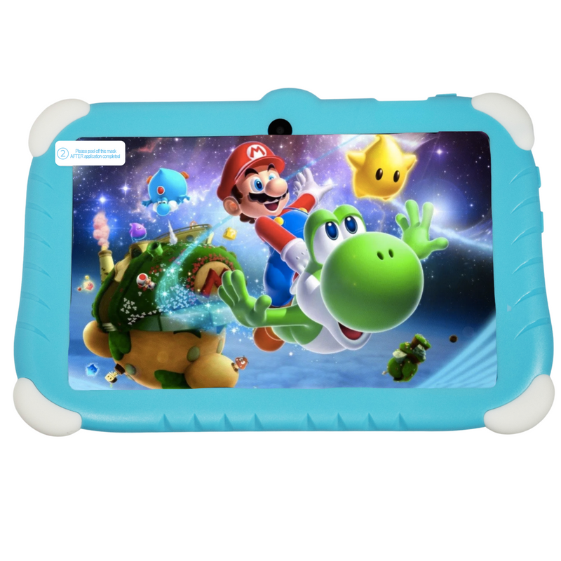 Tablet 7 Pulgadas LoQuiero Mario Bros HD Android 32 GB - 2 GB RAM Azul