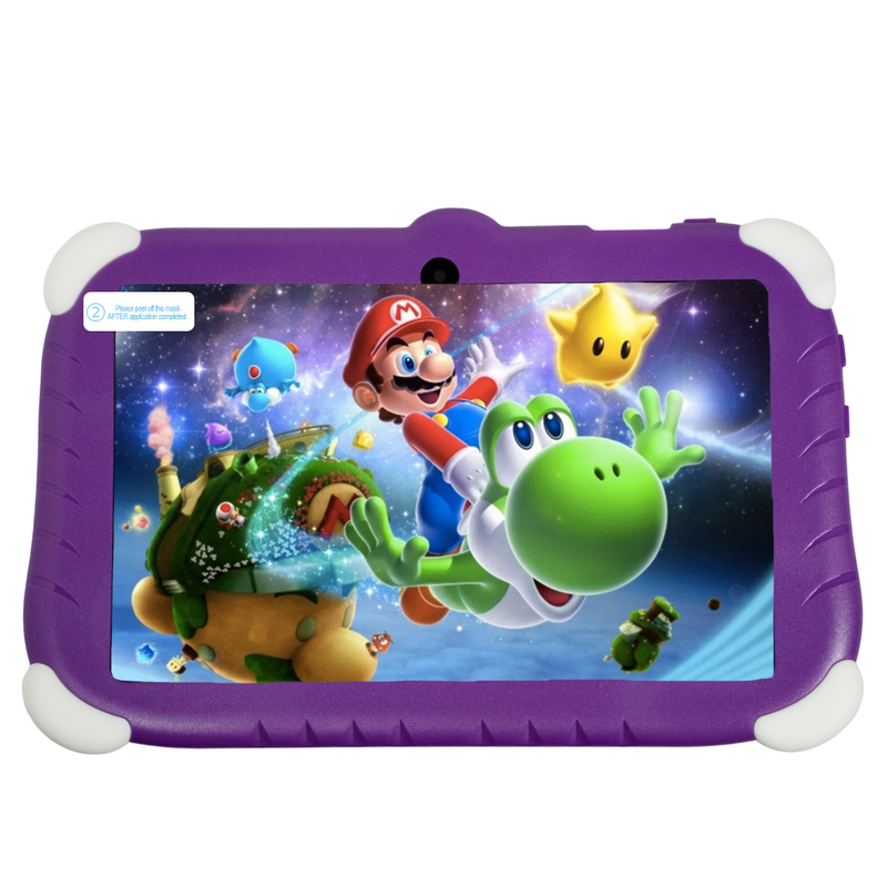 Tablet 7 Pulgadas LoQuiero Mario Bros HD Android 32 GB - 2 GB RAM Morado