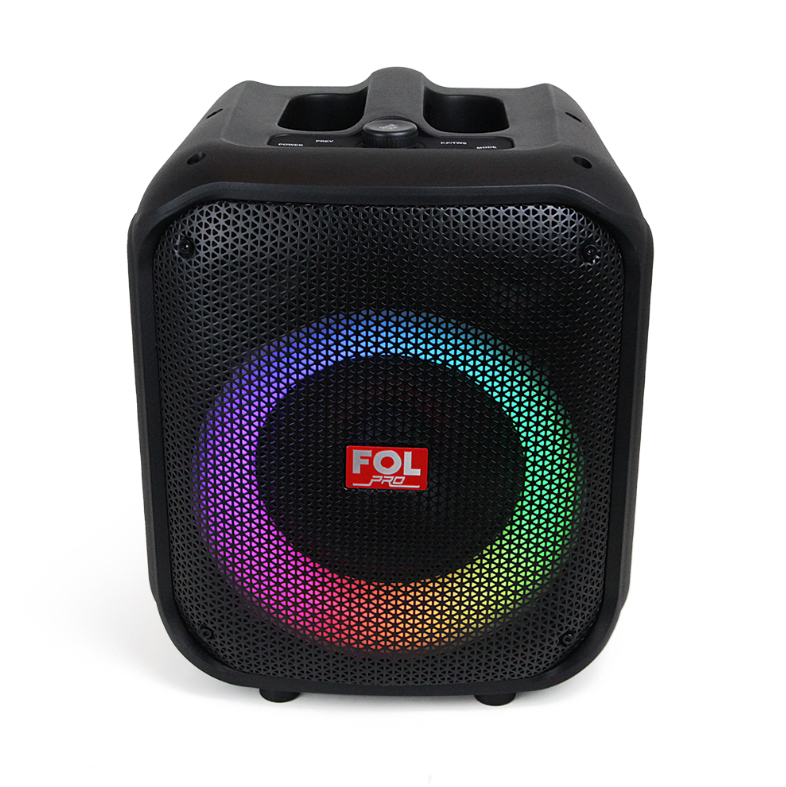 Bocina Portatil Bluetooth FOL PRO Led FS-L1206