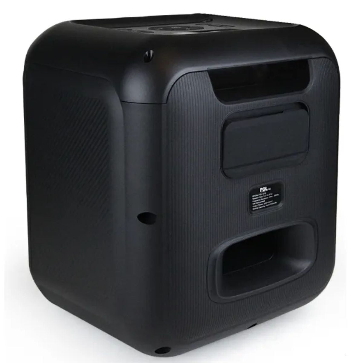Bocina portátil BT FOL Pro 6.5" Karaoke TWS USB con micrófono FS-L1216M