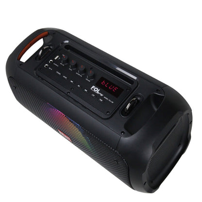 Bocina Portátil BT FOL TWS Recargable 14.8v con correa para transportar FS-L128