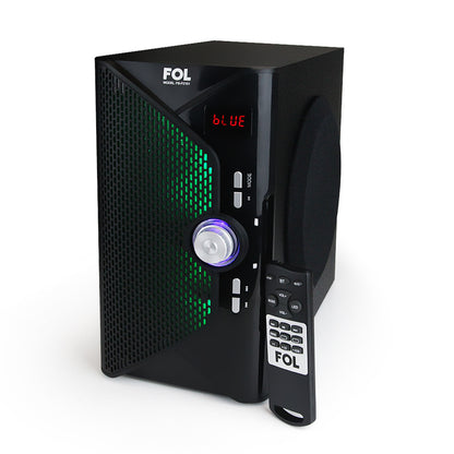 Minicomponente Bocinas fol 3.1 canales multimedia con control remoto FS-P2151
