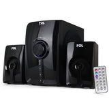 Mini compone3 nte Bocinas 2.1 multimedia Fol, BT, con control remoto FS-P240