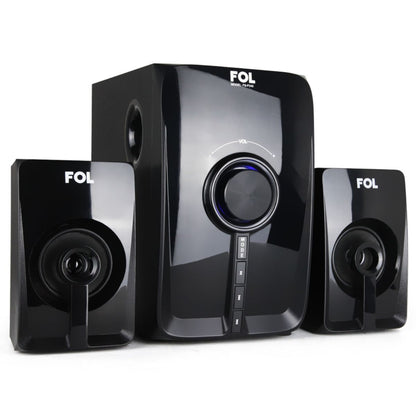 Mini compone3 nte Bocinas 2.1 multimedia Fol, BT, con control remoto FS-P240