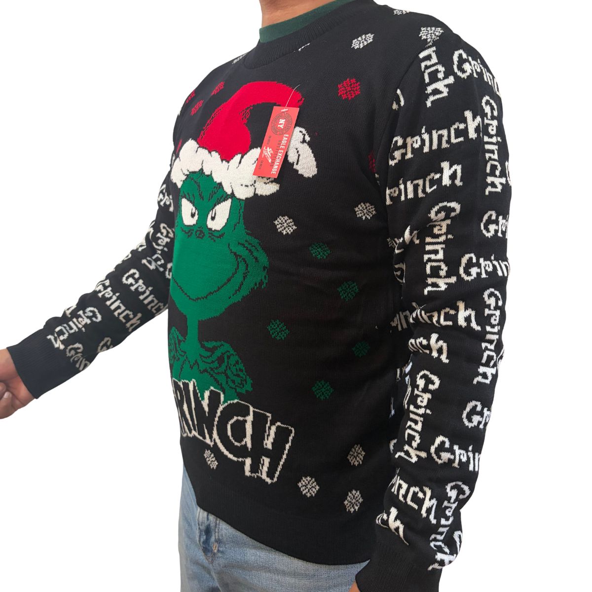 Sueter navideño Ugly Sweater El Grinch Unitalla Unisex