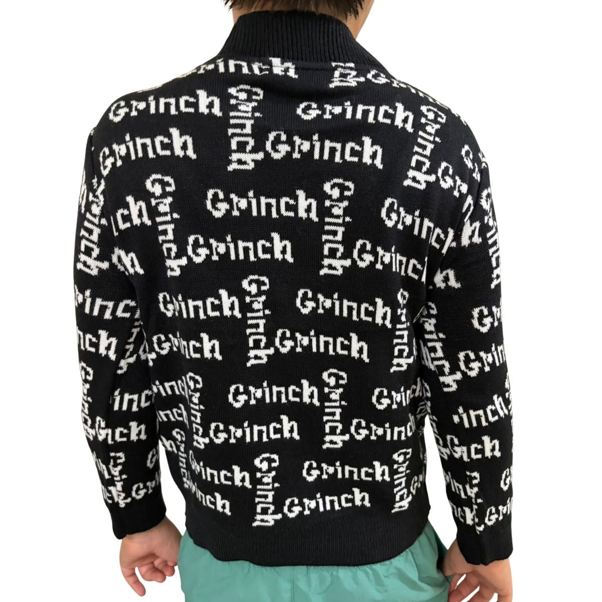 Suéter Navideño Infantil Estilo Ugly Sweater El Grinch CH Unisex