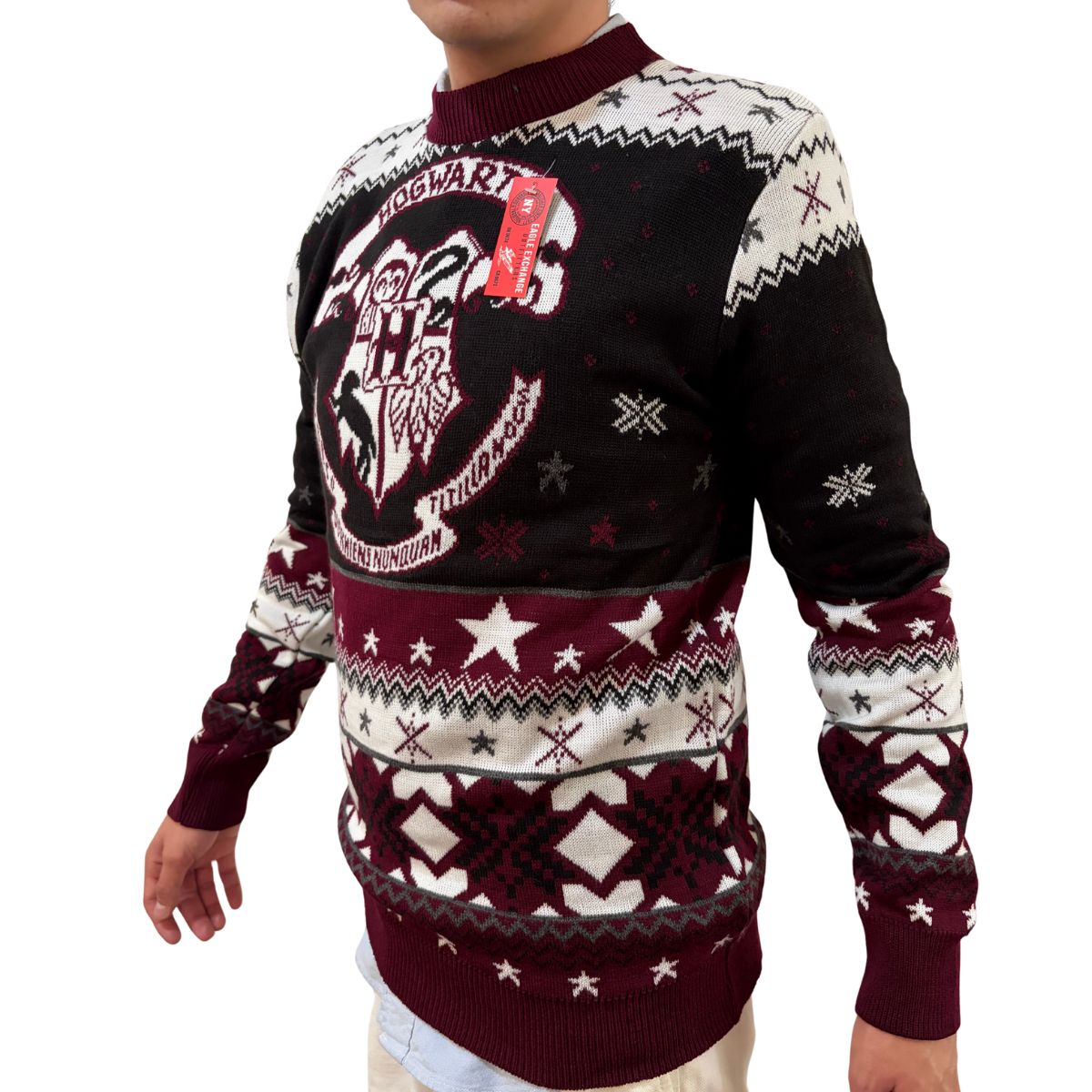 Suéter navideño Ugly Sweater Harry Potter Hogwarts Unisex