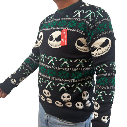 Suéter navideño Ugly Sweater Jack Skellington Unisex