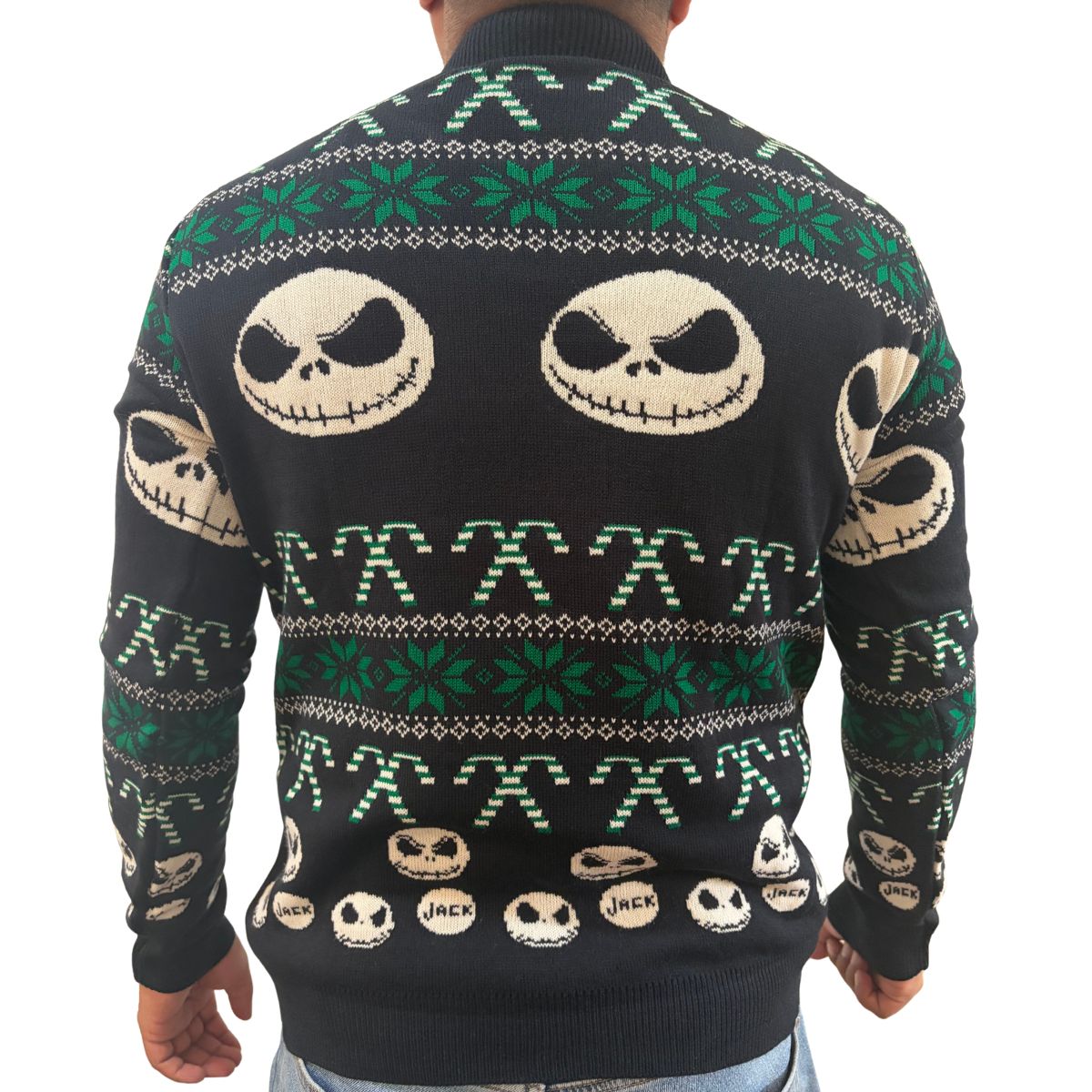 Suéter navideño Ugly Sweater Jack Skellington Unisex