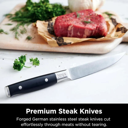 Juego de Cuchillos Neverdull Ninja Foodi K32017 17 Piezas Premium