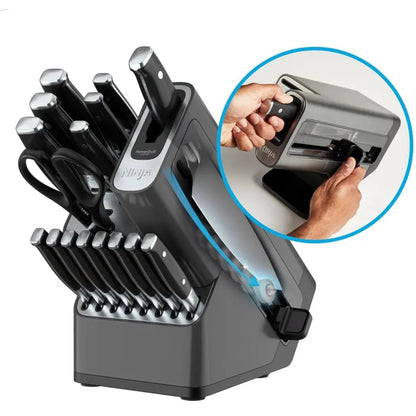 Juego de Cuchillos Neverdull Ninja Foodi K32017 17 Piezas Premium