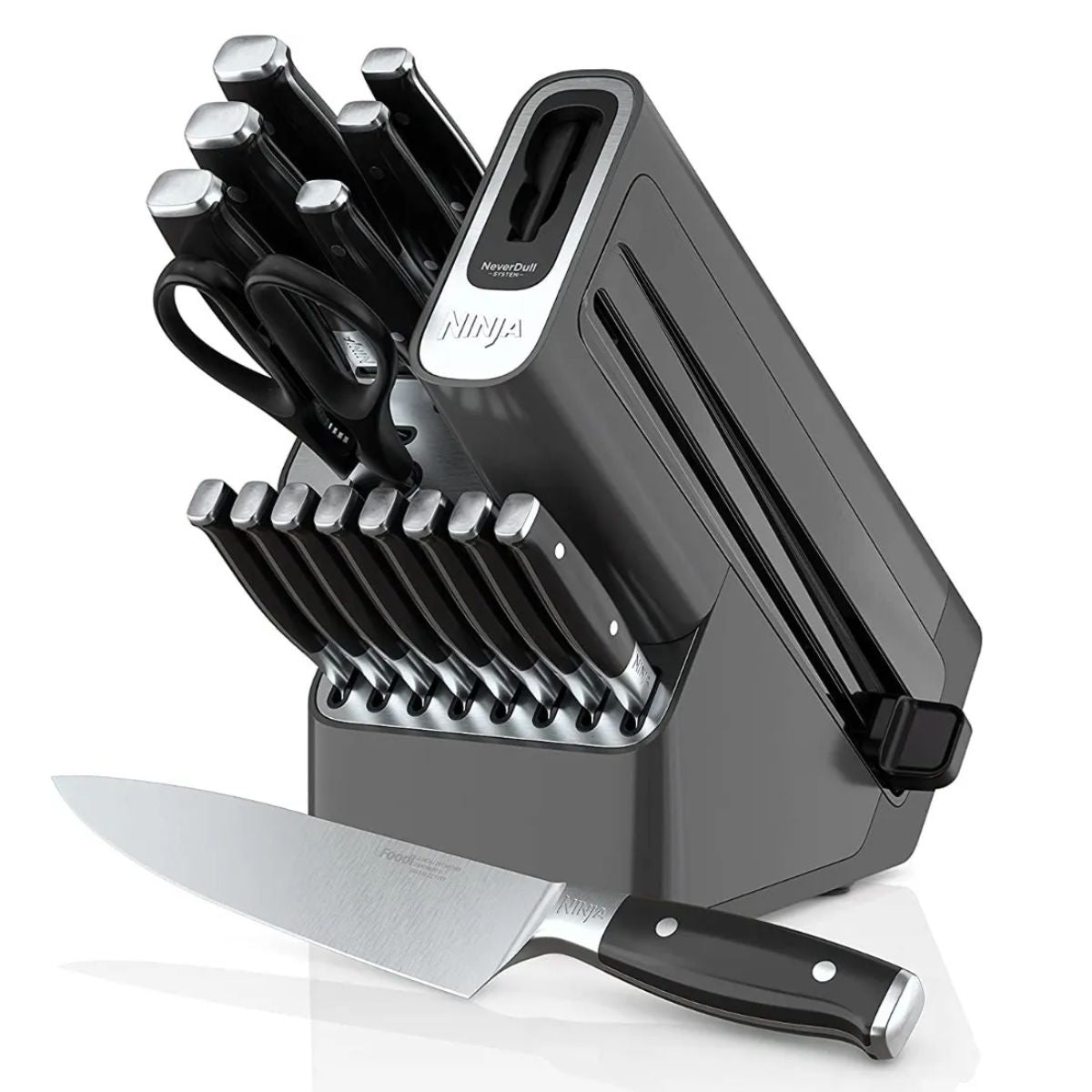 Juego de Cuchillos Neverdull Ninja Foodi K32017 17 Piezas Premium