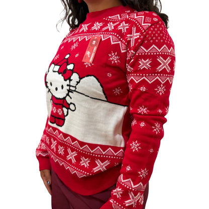 Suéter navideño Ugly Sweater Sanrio Hello Kitty Unisex