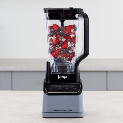 Ninja Grand Kitchen System KS500 con 4 programas Auto-iQ® preestablecidos, Jarra de 72onz, Procesador de Alimentos y Cuchillas Intercambiables.