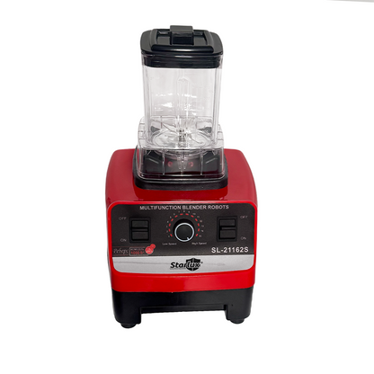 Licuadora Starlux con 3 Velocidades 1000W 2.5L Roja SL-21162S