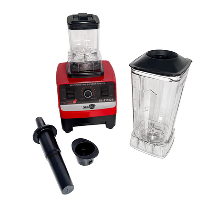 Licuadora Starlux con 3 Velocidades 1000W 2.5L Roja SL-21162S