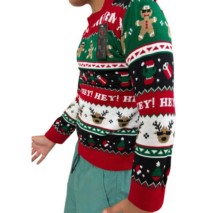 Suéter Infantil Navideño tipo Ugly Sweater con Concepto Navideño