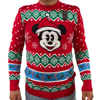 Suéter navideño Ugly Sweater Mickey Mouse Unitalla Unisex