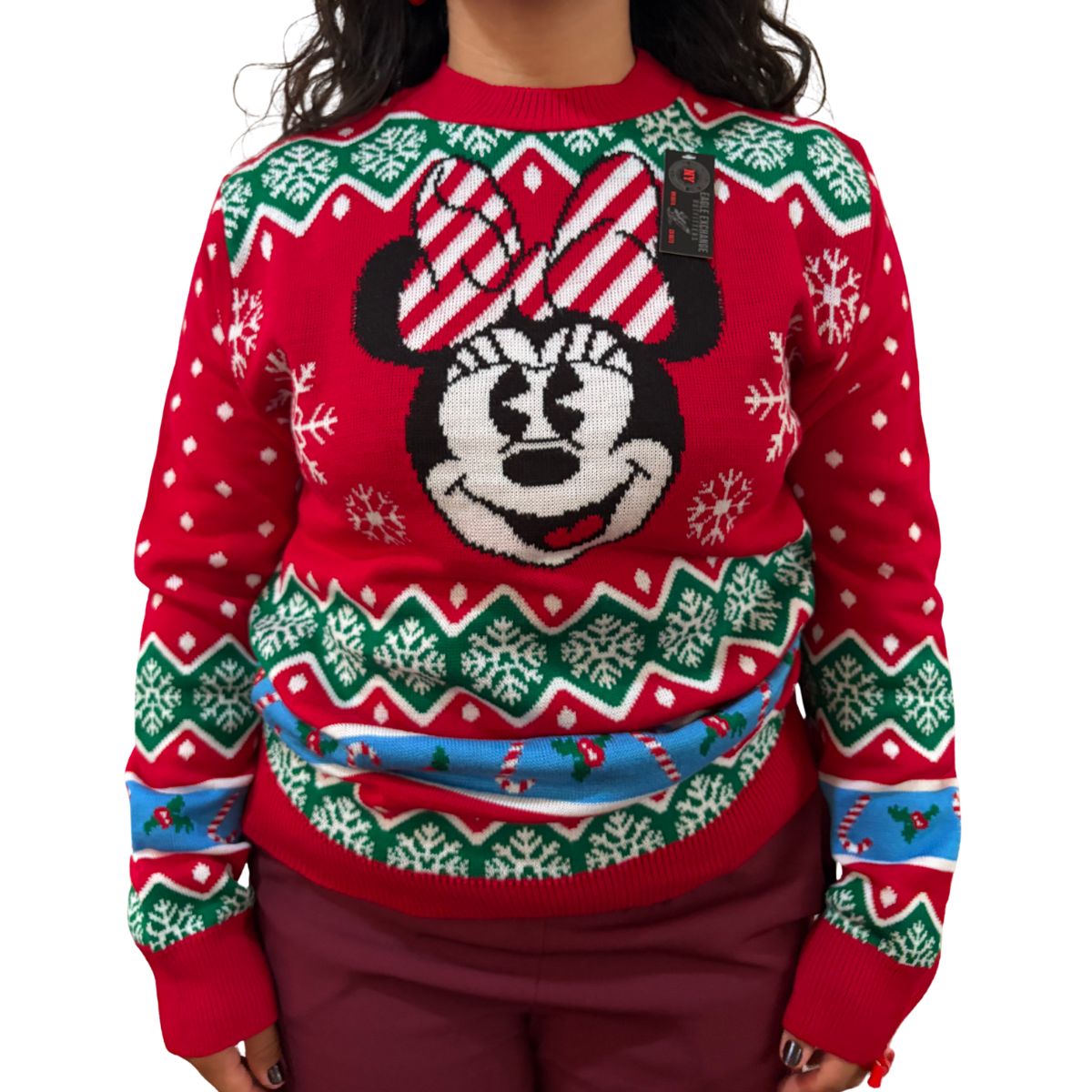 Sueter navideño Ugly Sweater  Minnie Mouse Unitalla Unisex