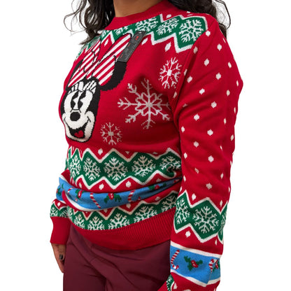 Sueter navideño Ugly Sweater  Minnie Mouse Unitalla Unisex