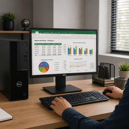 Computadora de escritorio Dell Optiplex 3000 Intel Core i5 12 Gen. Windows 11 8GB RAM DDR4