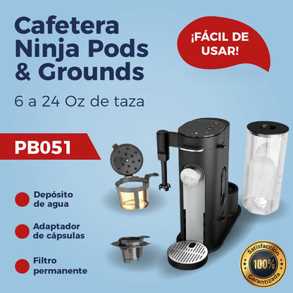 Cafetera Ninja Pods & Grounds Specialty PB051