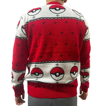 Suéter navideño Ugly Sweater Pikachu Pokemon Unisex