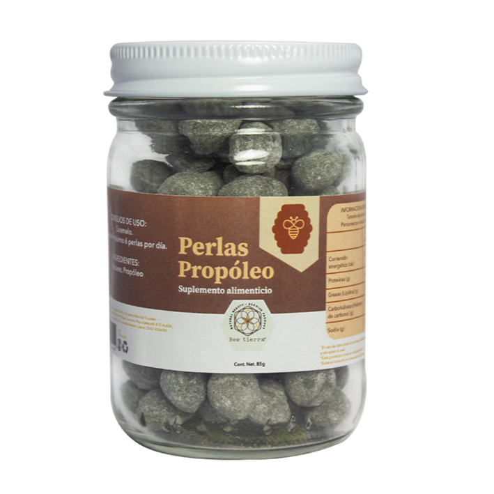 Perlas Propóleo  - BEE TIERRA - Suplemento alimenticio 85g