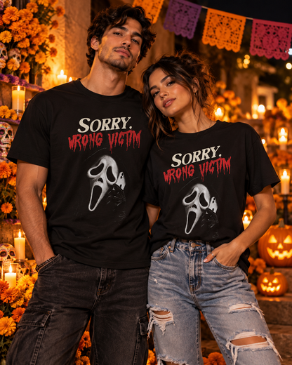 Playera Ghostface Scream Unisex Negra
