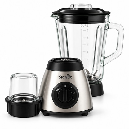 Licuadora 2 en 1 Starlux SEB-1104 1.5 Litros Acero inoxidable 800W