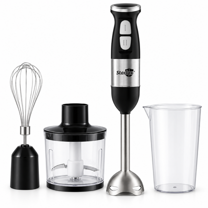 Batidora de mano 4 en 1 Starlux SL-25318 de 2 velocidades 340W