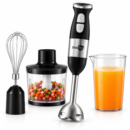 Batidora de mano 4 en 1 Starlux SL-25318 de 2 velocidades 340W