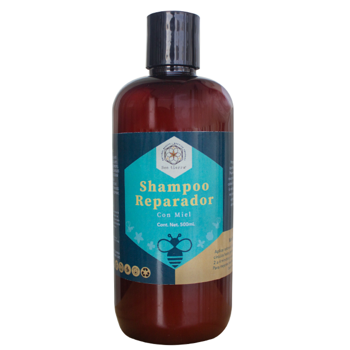 Shampoo Reparador con Miel  - BEE TIERRA - 500ml