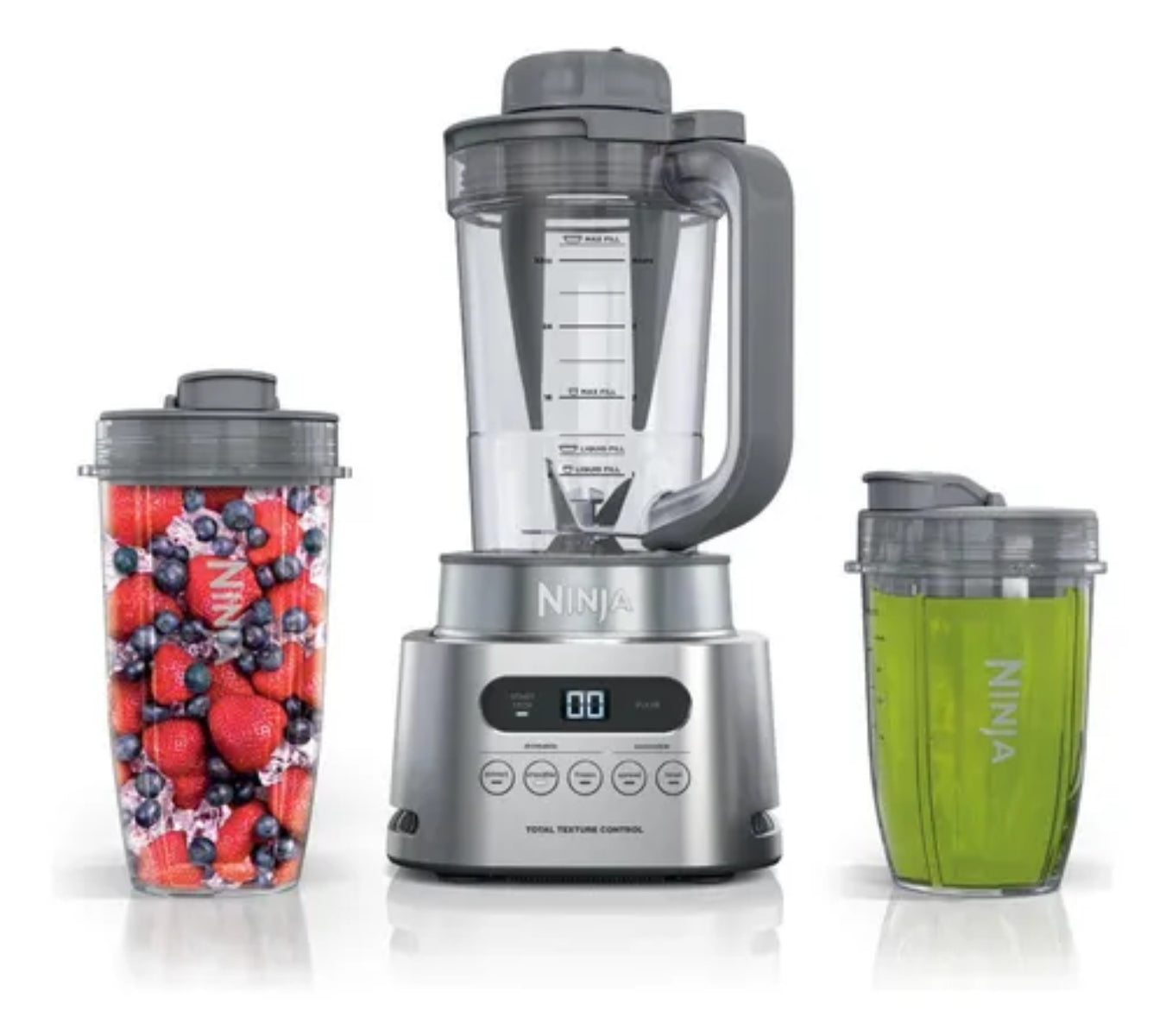 Licuadora Ninja twisti duo blender 120v 1100w 5 funciones SS151