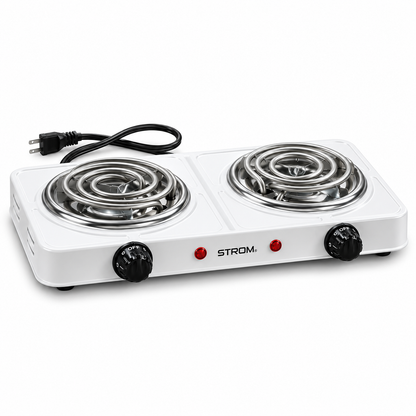 Parrilla Eléctrica con 2 quemadores 1900W 127V ST2671