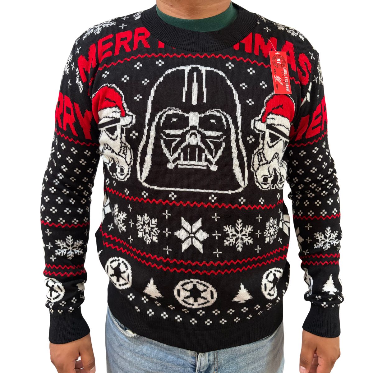Sueter navideño Ugly Sweater Star Wars Unitalla Unisex