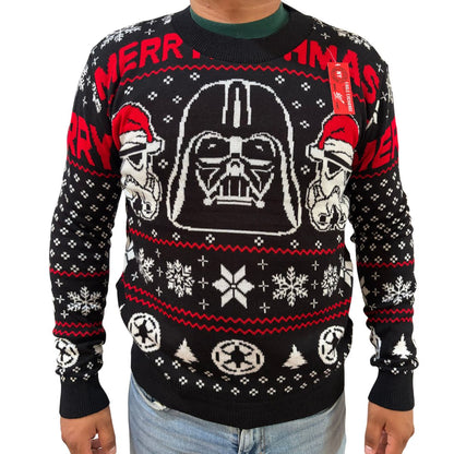 Sueter navideño Ugly Sweater Star Wars Unitalla Unisex