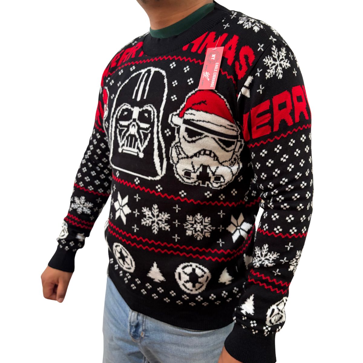 Sueter navideño Ugly Sweater Star Wars Unitalla Unisex