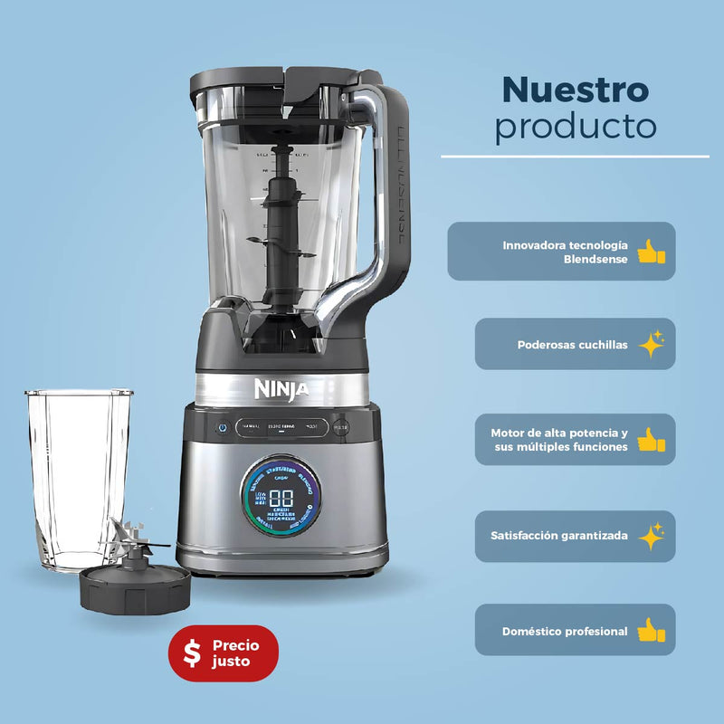 Ninja Licuadora Detect Duo Power Blender Pro Blendsense TB300