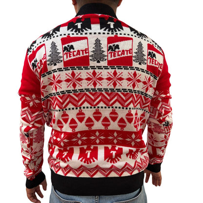 Sueter navideño Ugly Sweater Tecate Original Unisex