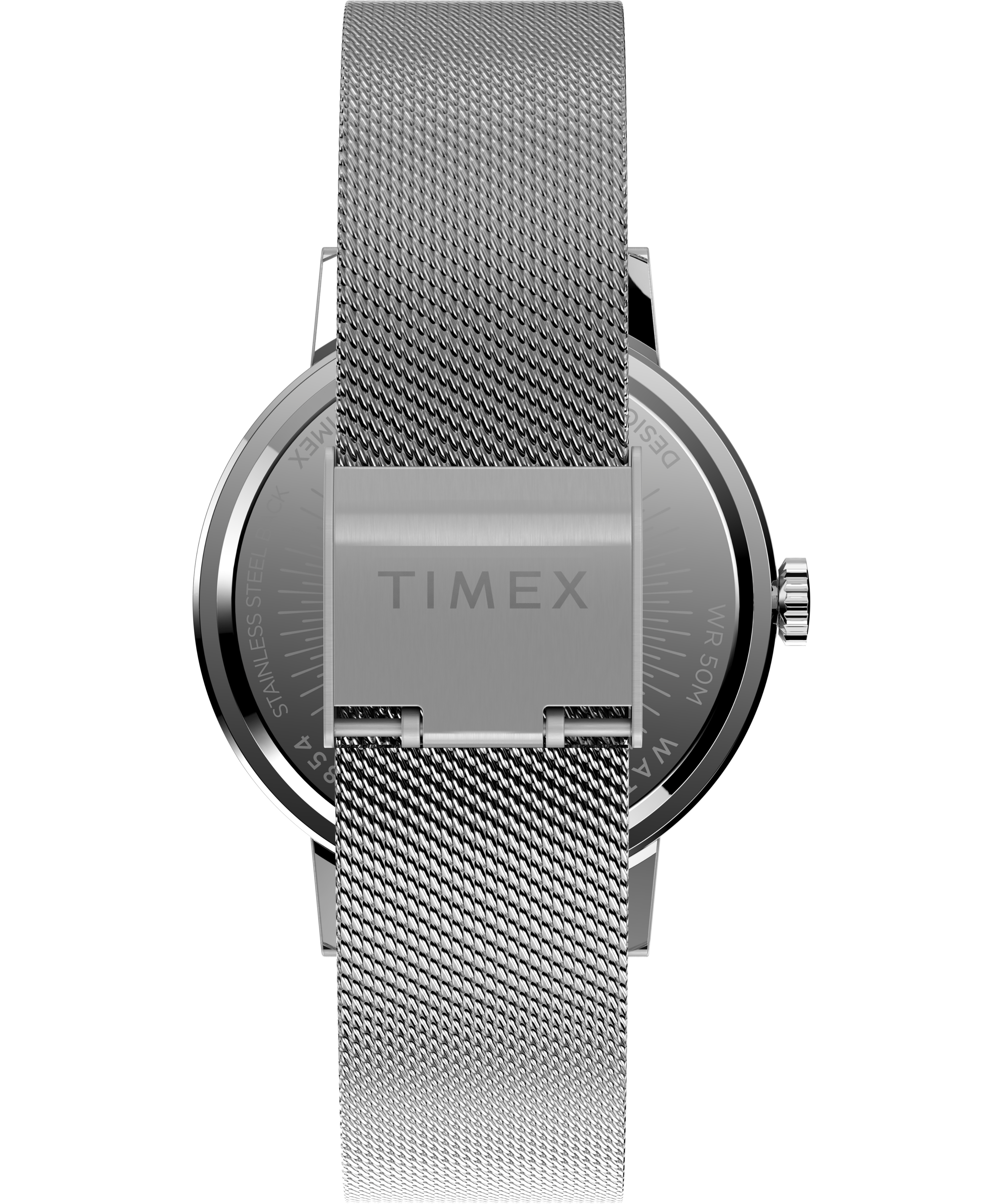Timex Midtown Carat Plata Corr Braz Mesh Plata 36 mm TW2V36900